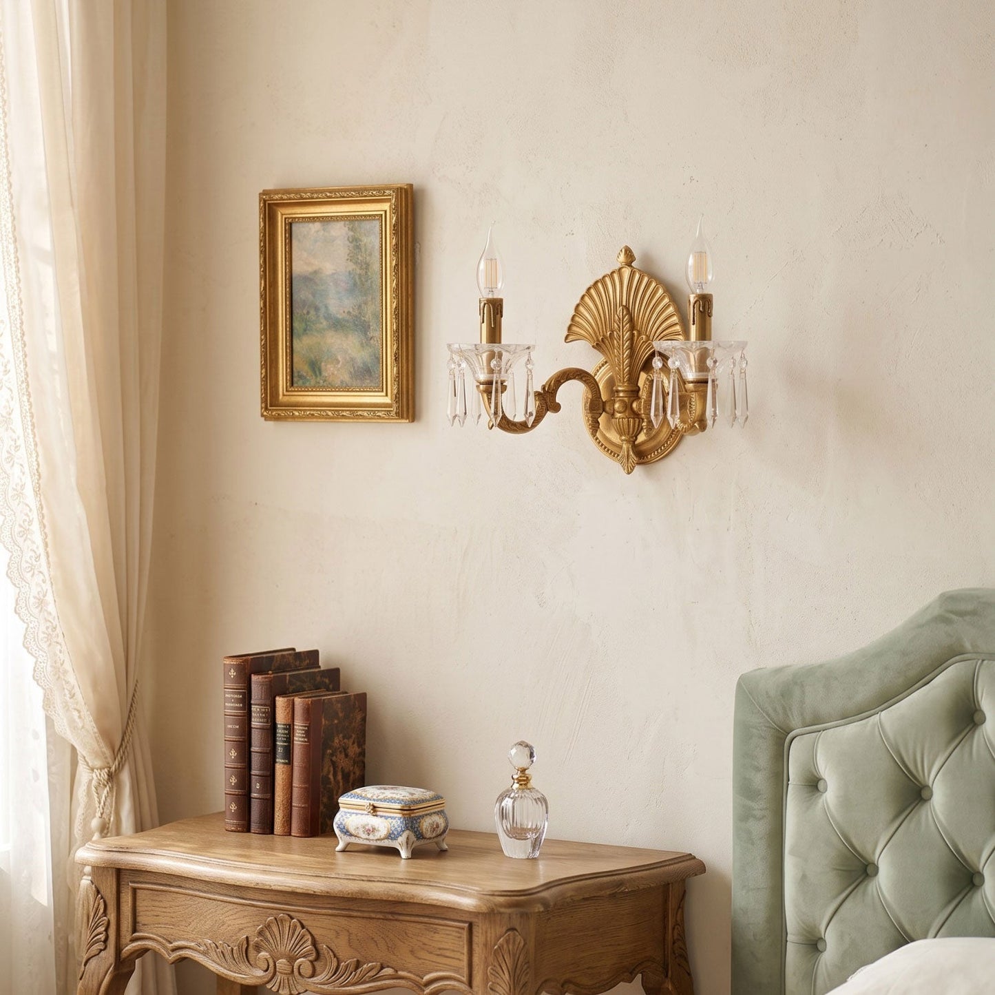 Vionyn Brass Wall Sconce