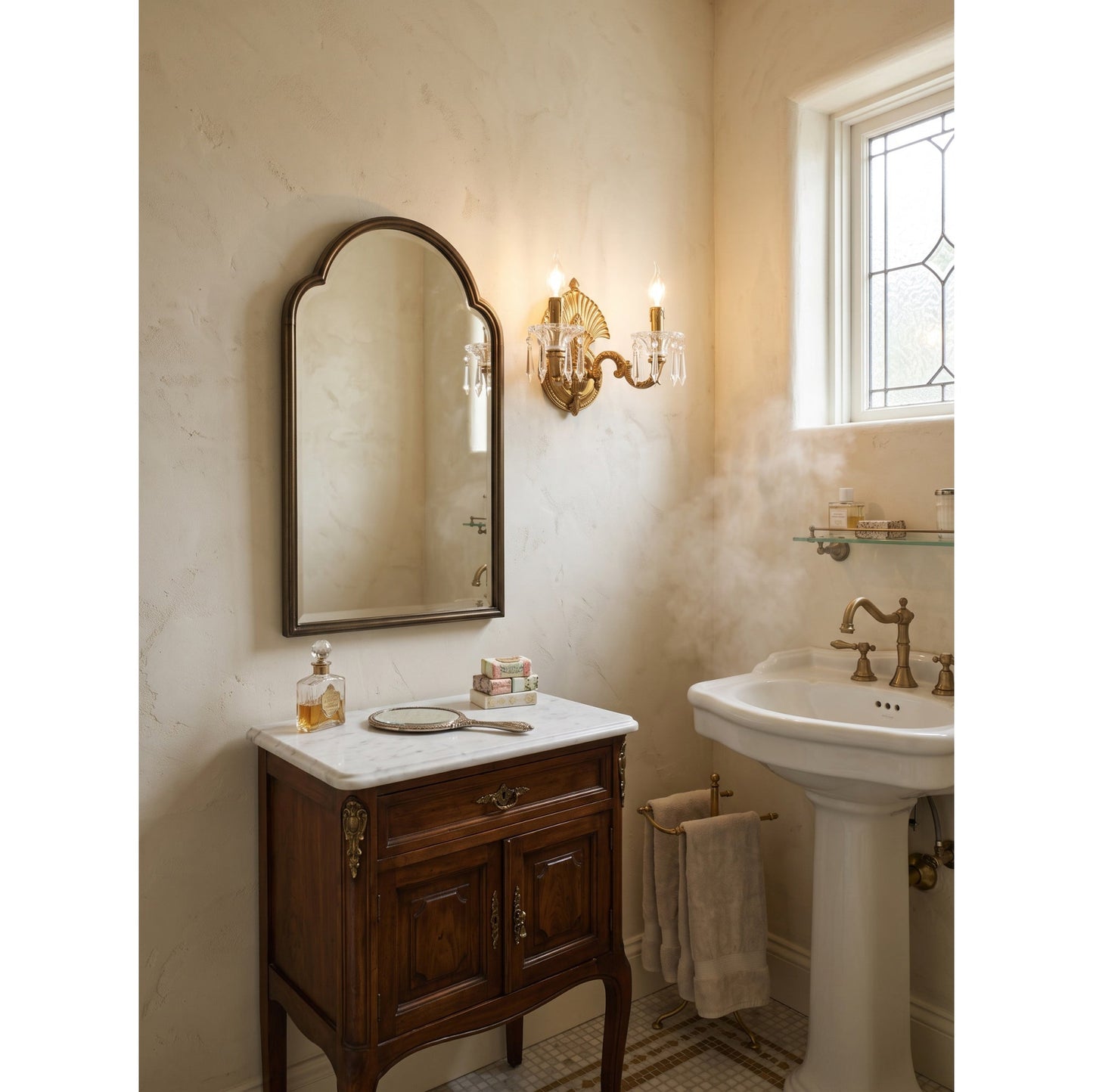 Vionyn Brass Wall Sconce