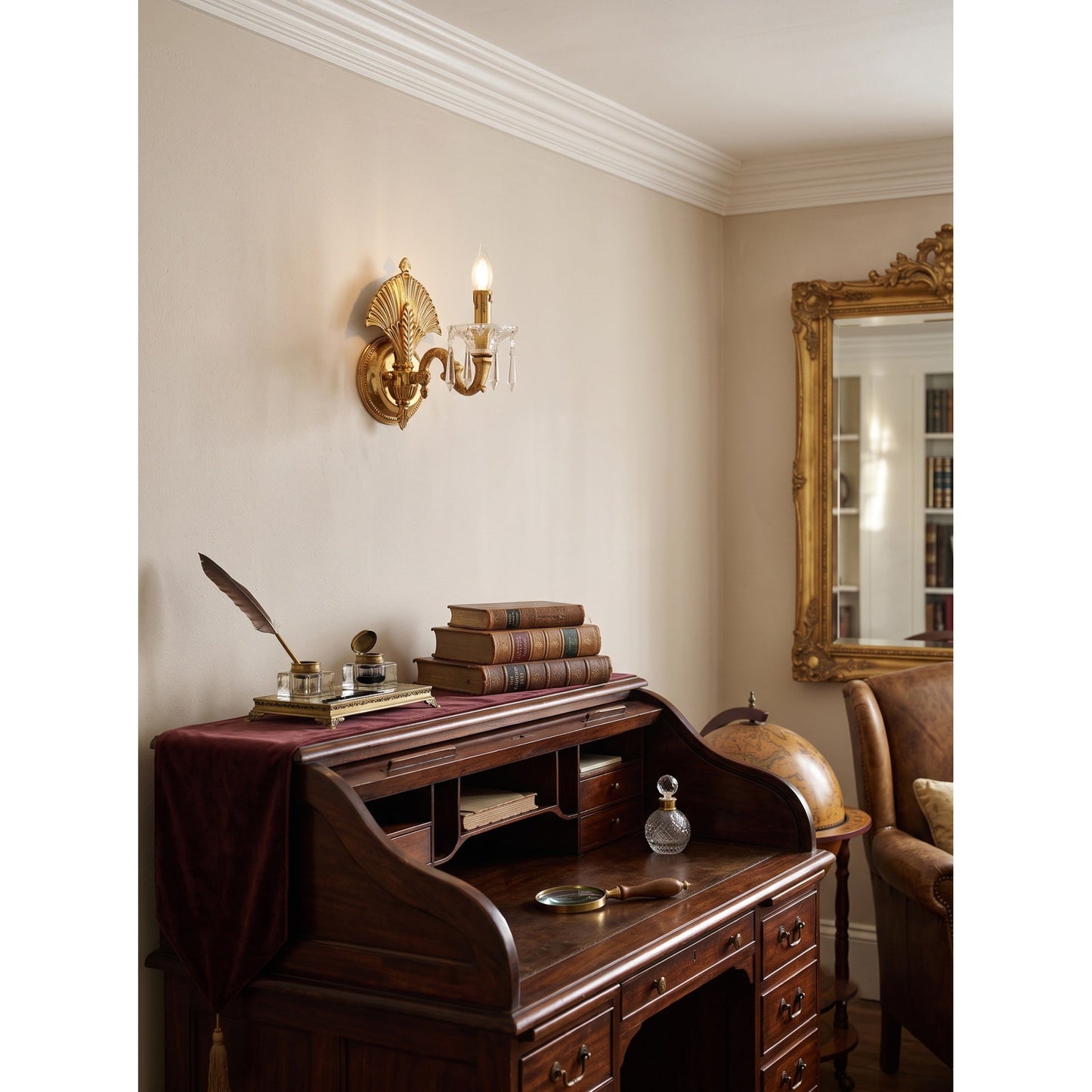 Vionyn Brass Wall Sconce