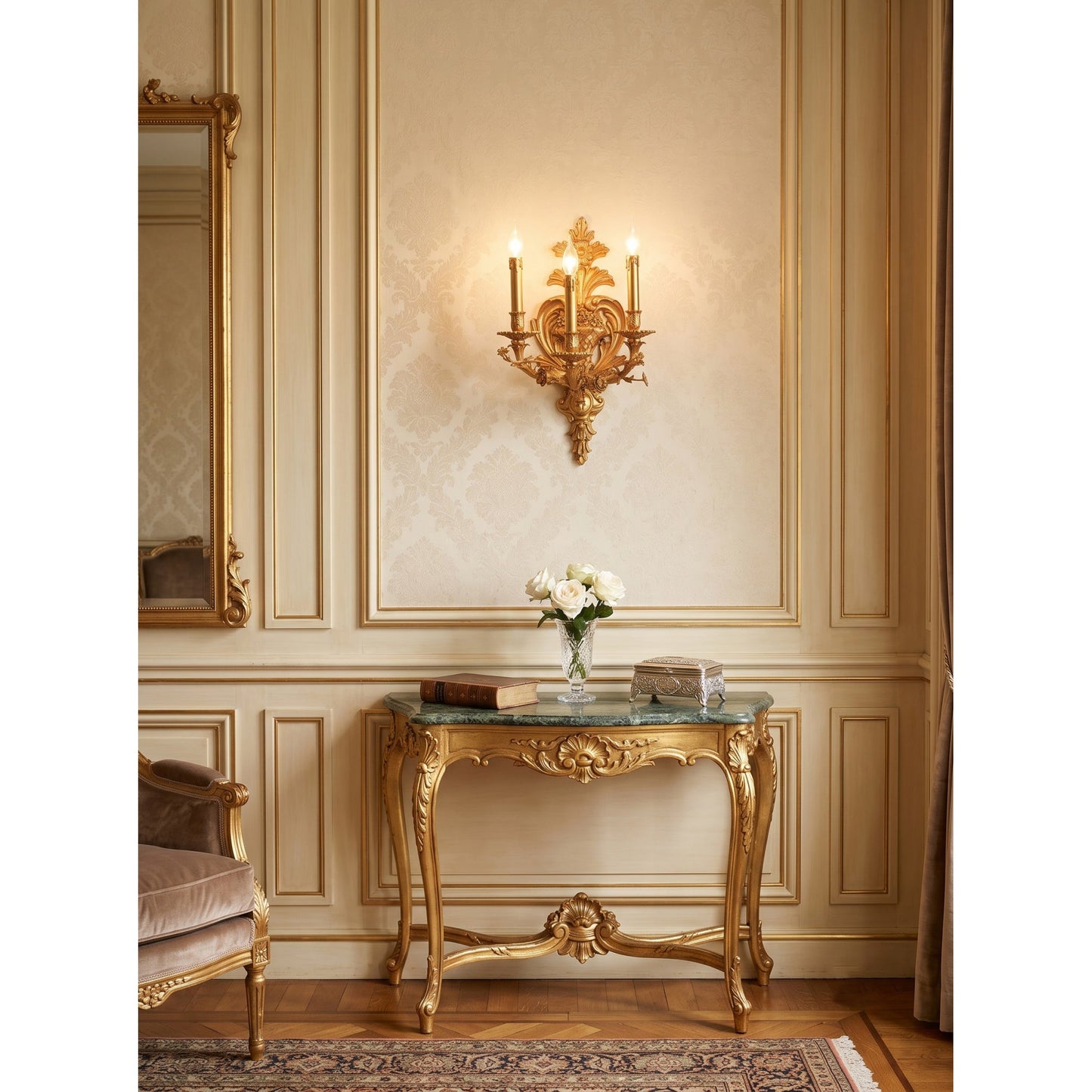 Sigtuna Baroque Wall Sconce