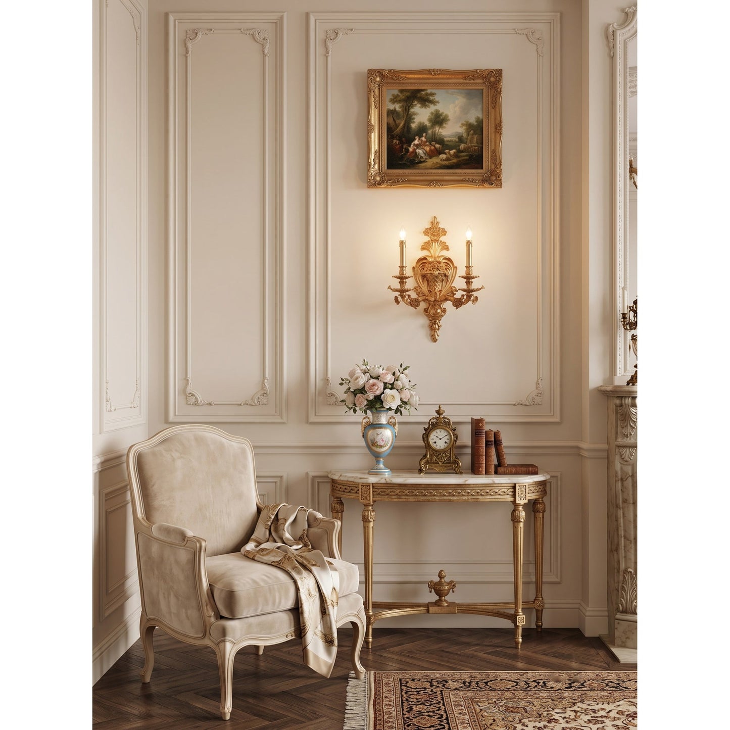 Sigtuna Baroque Wall Sconce