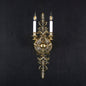 Aurelia Brass Double-Candle Wall Sconce
