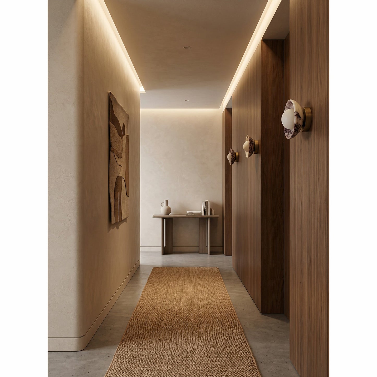 Quenby Marble Wall Sconce