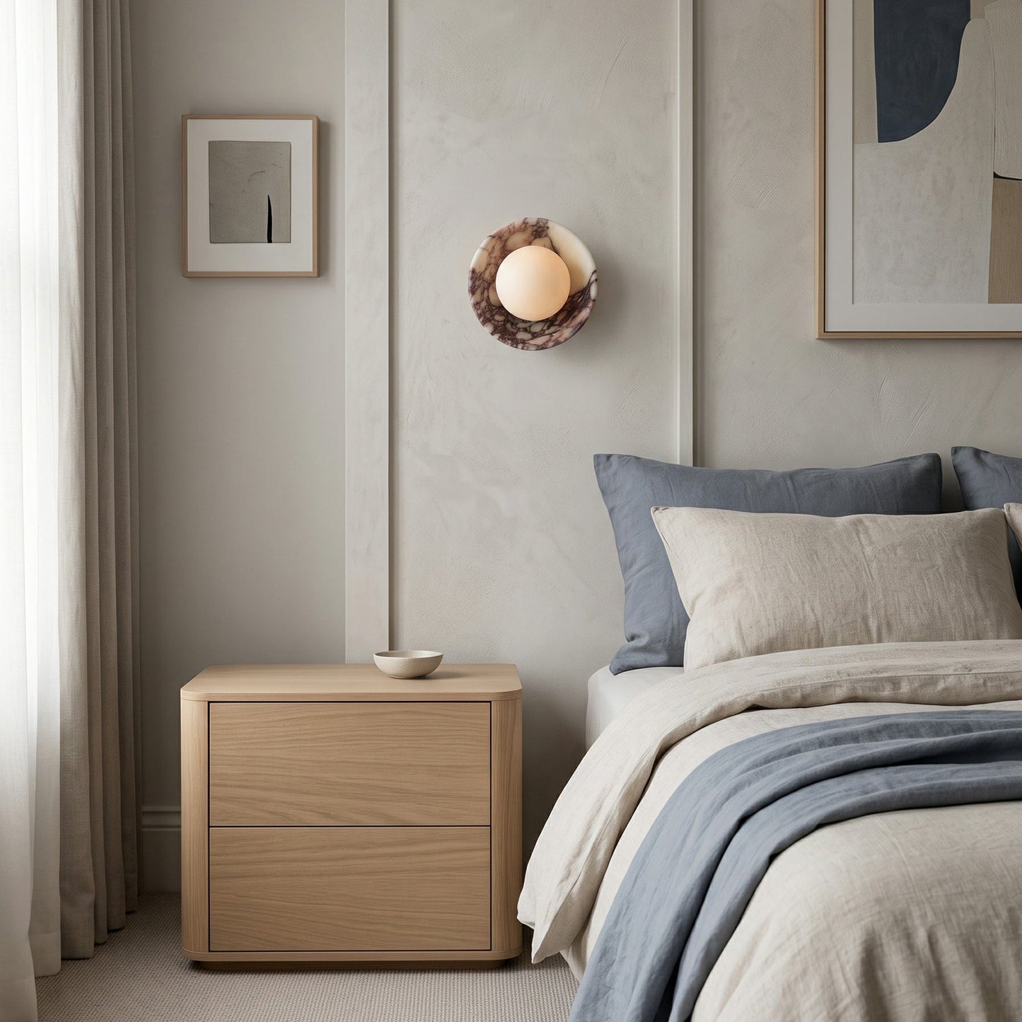 Quenby Marble Wall Sconce