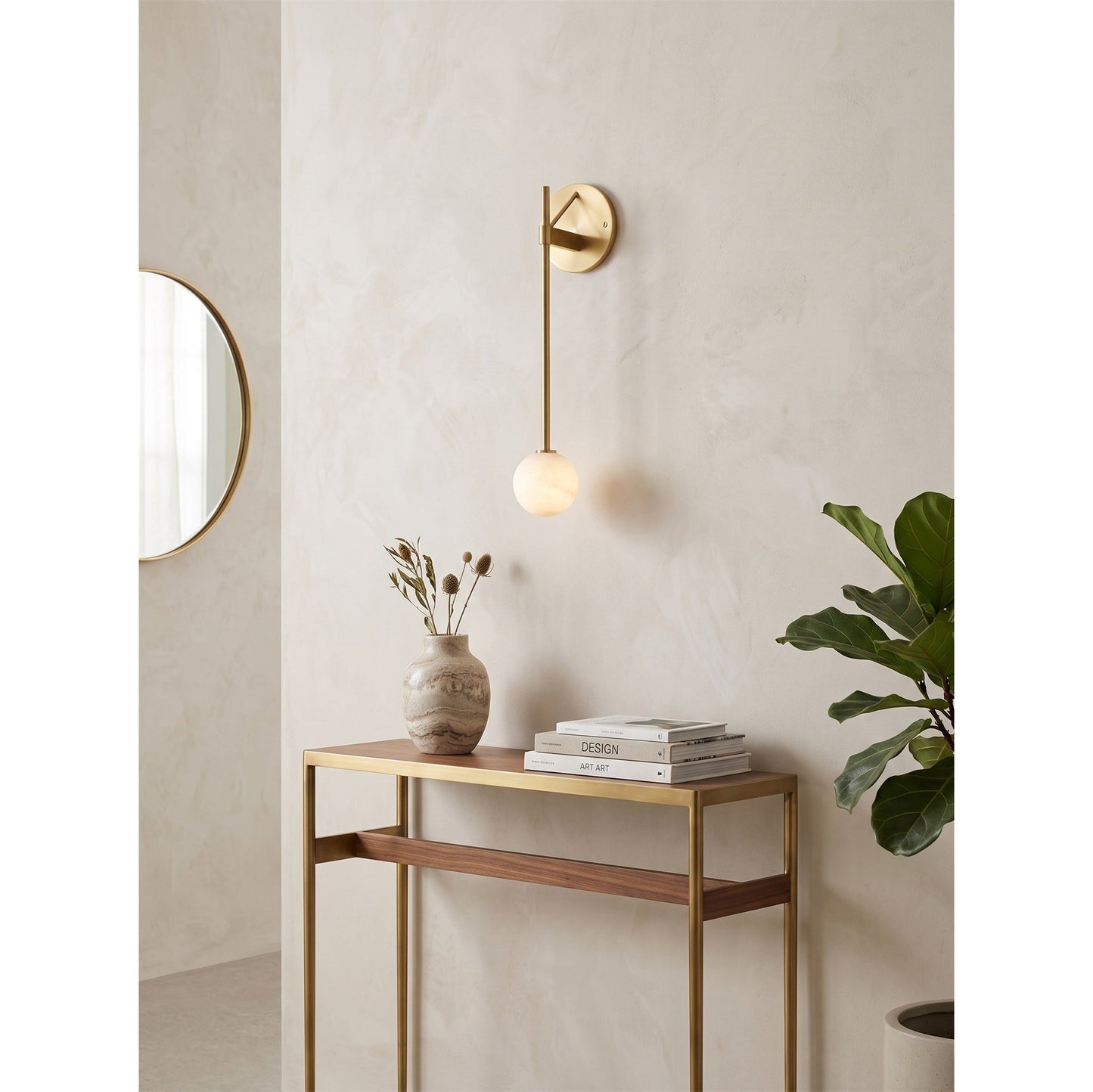 Nevia Alabaster Wall Lamp