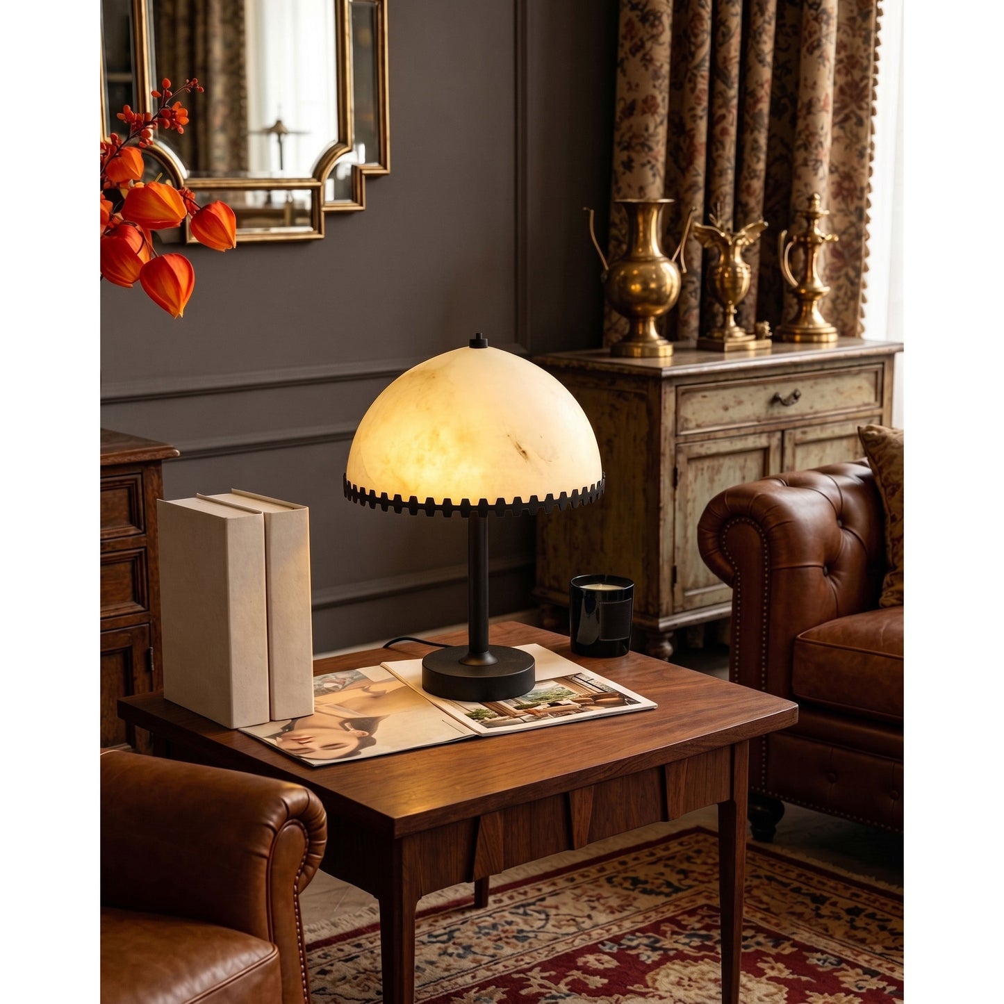 Ulverton Alabaster Table Lamp