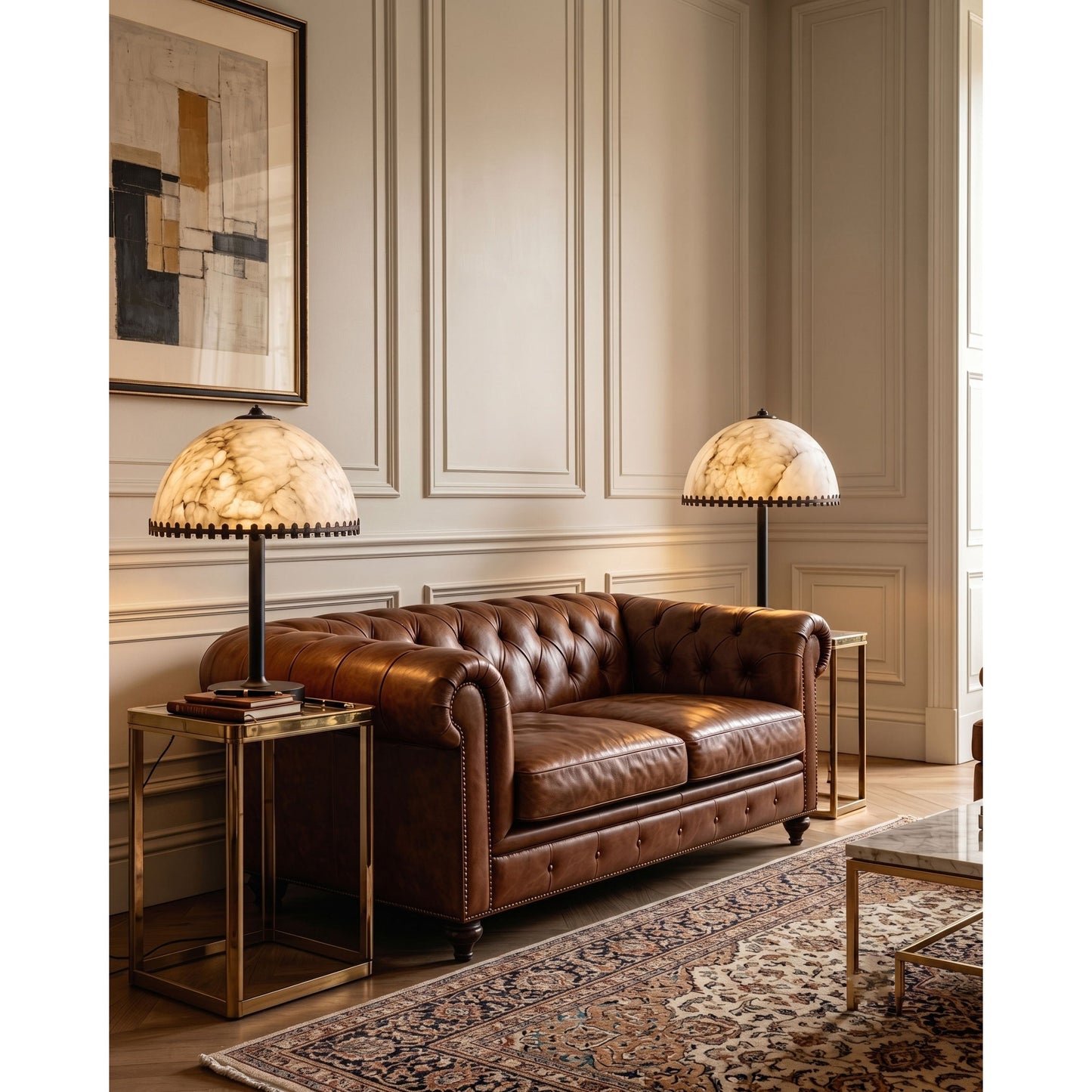 Ulverton Alabaster Table Lamp