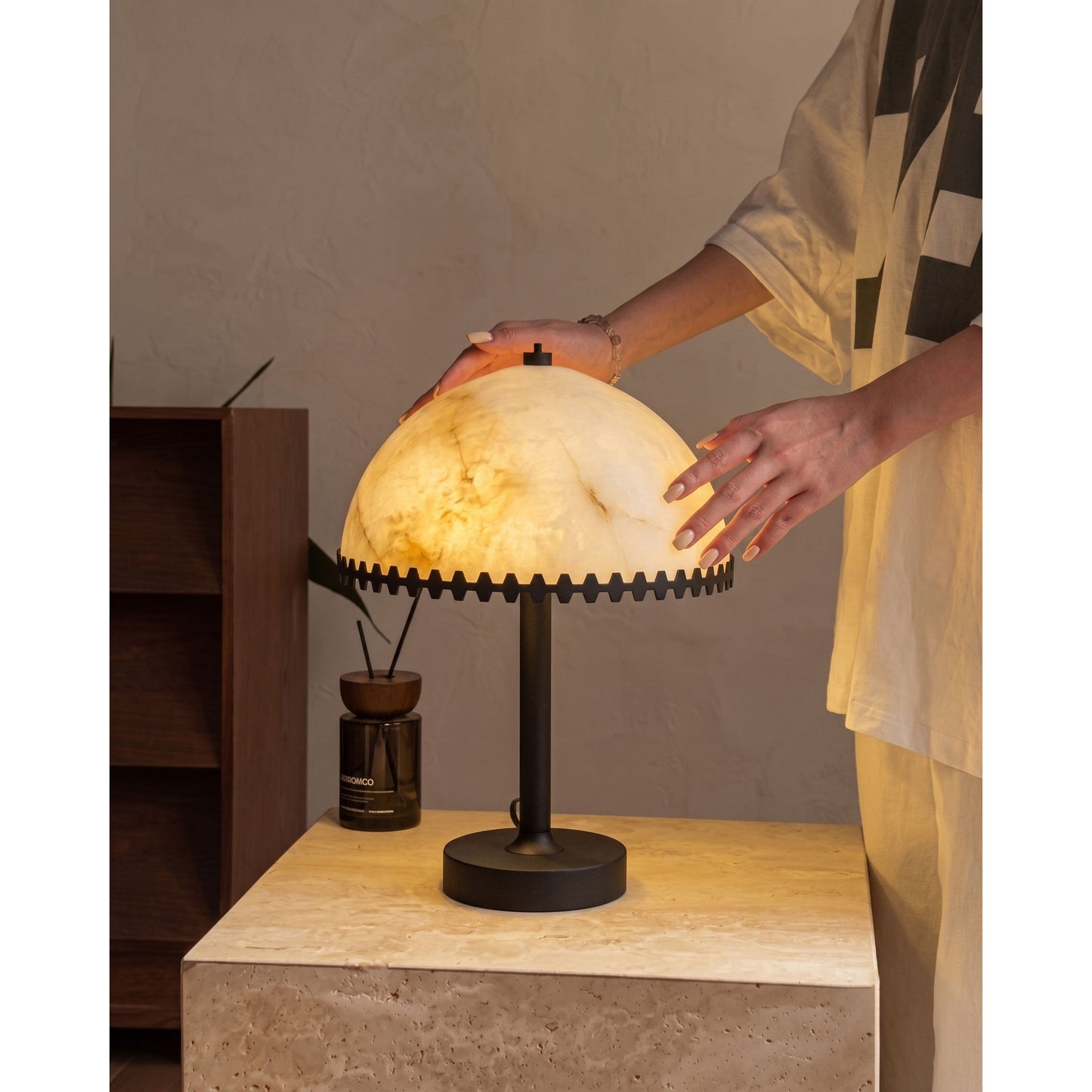 Ulverton Alabaster Table Lamp