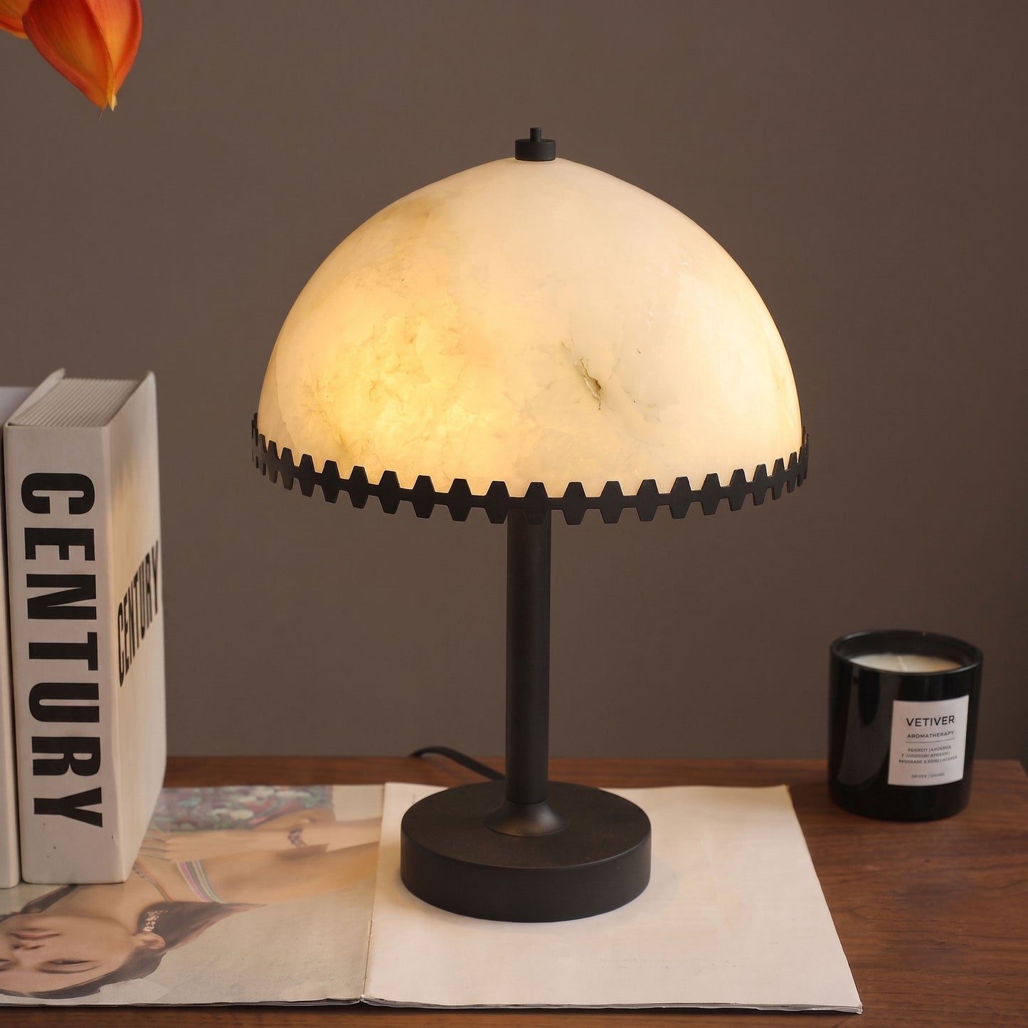 Ulverton Alabaster Table Lamp