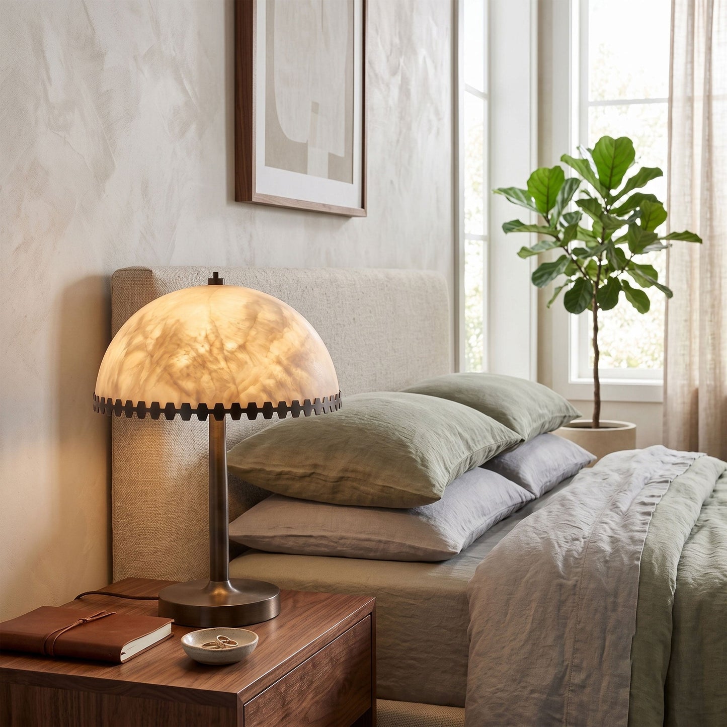 Ulverton Alabaster Table Lamp