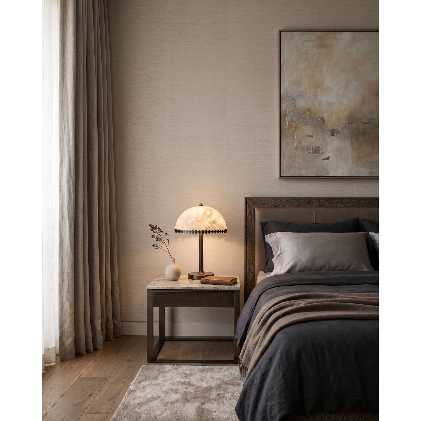 Ulverton Alabaster Table Lamp