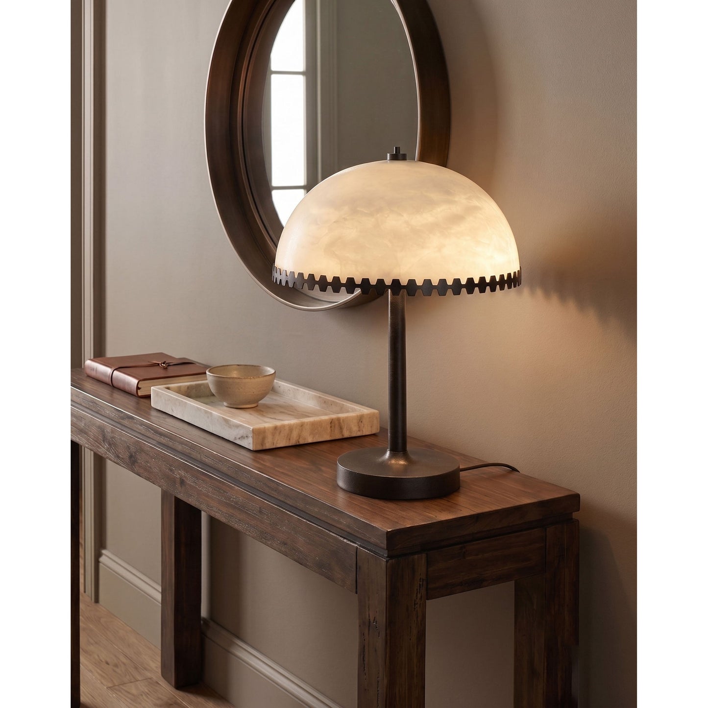 Ulverton Alabaster Table Lamp
