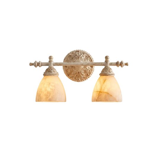 Quiberon Vanity Alabaster Wall Sconce