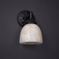 Quiberon Vanity Alabaster Wall Sconce