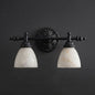 Quiberon Vanity Alabaster Wall Sconce