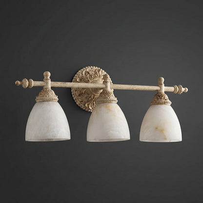 Quiberon Vanity Alabaster Wall Sconce
