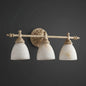 Quiberon Vanity Alabaster Wall Sconce