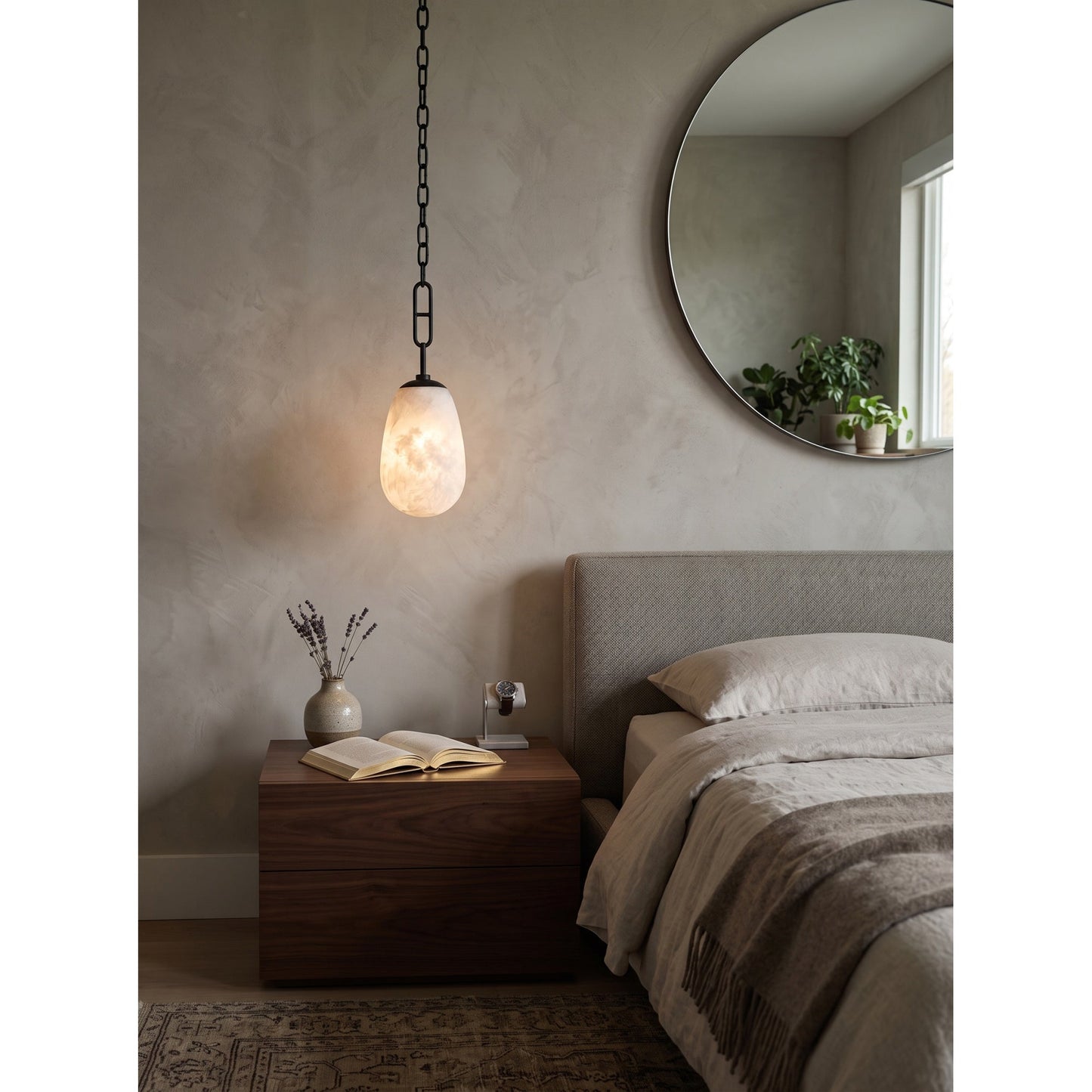 Sera Alabaster Pendant Lamp