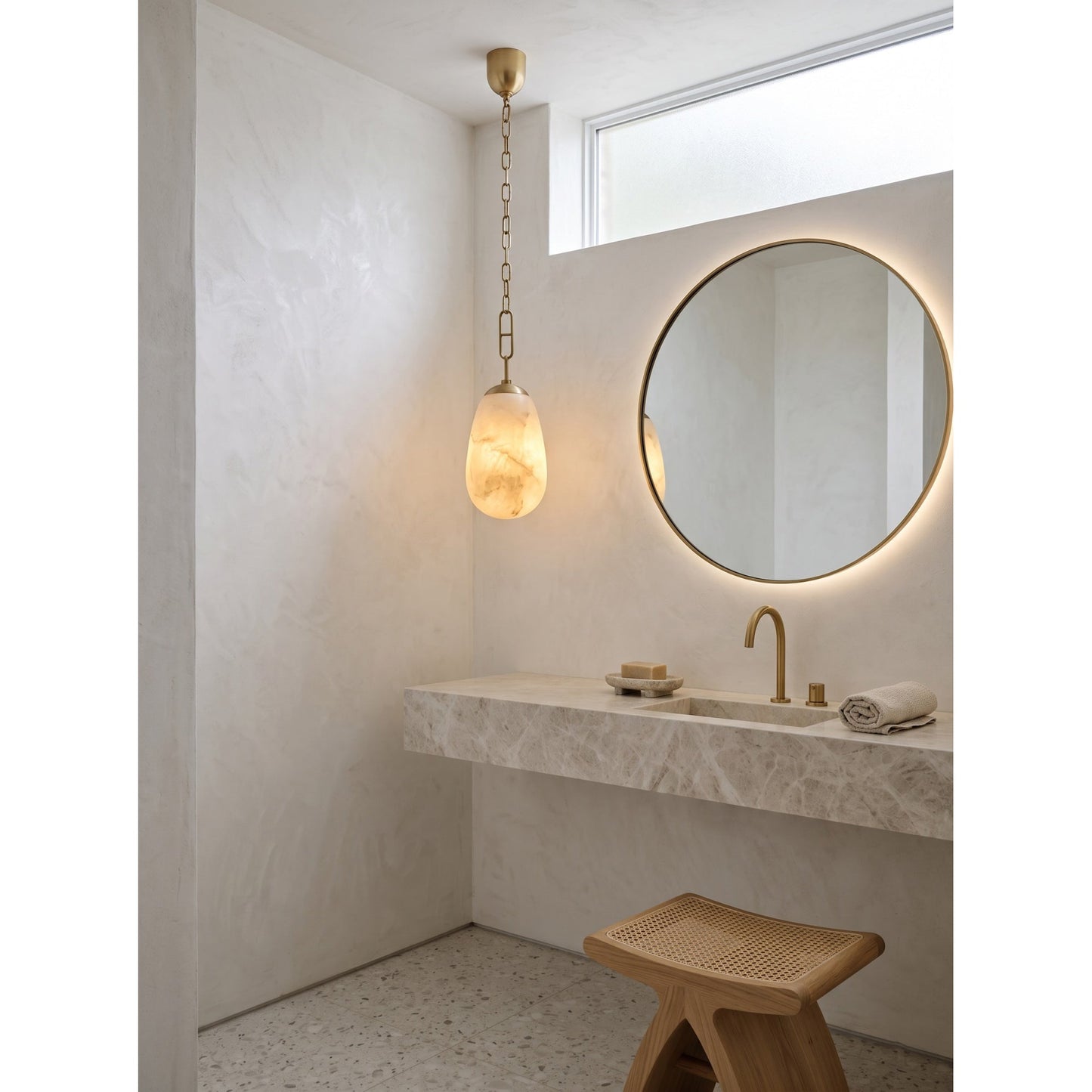 Sera Alabaster Pendant Lamp