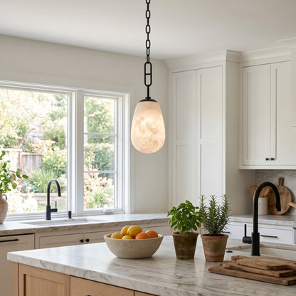 Sera Alabaster Pendant Lamp