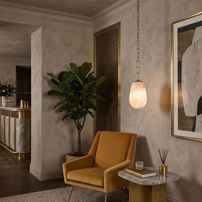 Sera Alabaster Pendant Lamp