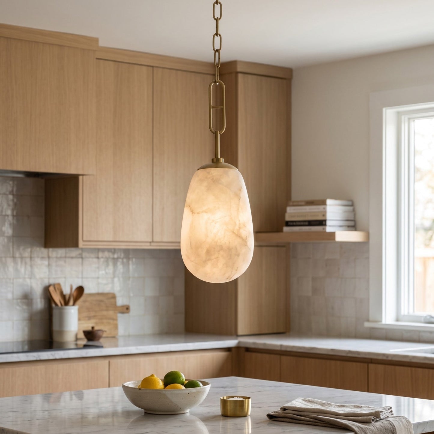 Sera Alabaster Pendant Lamp