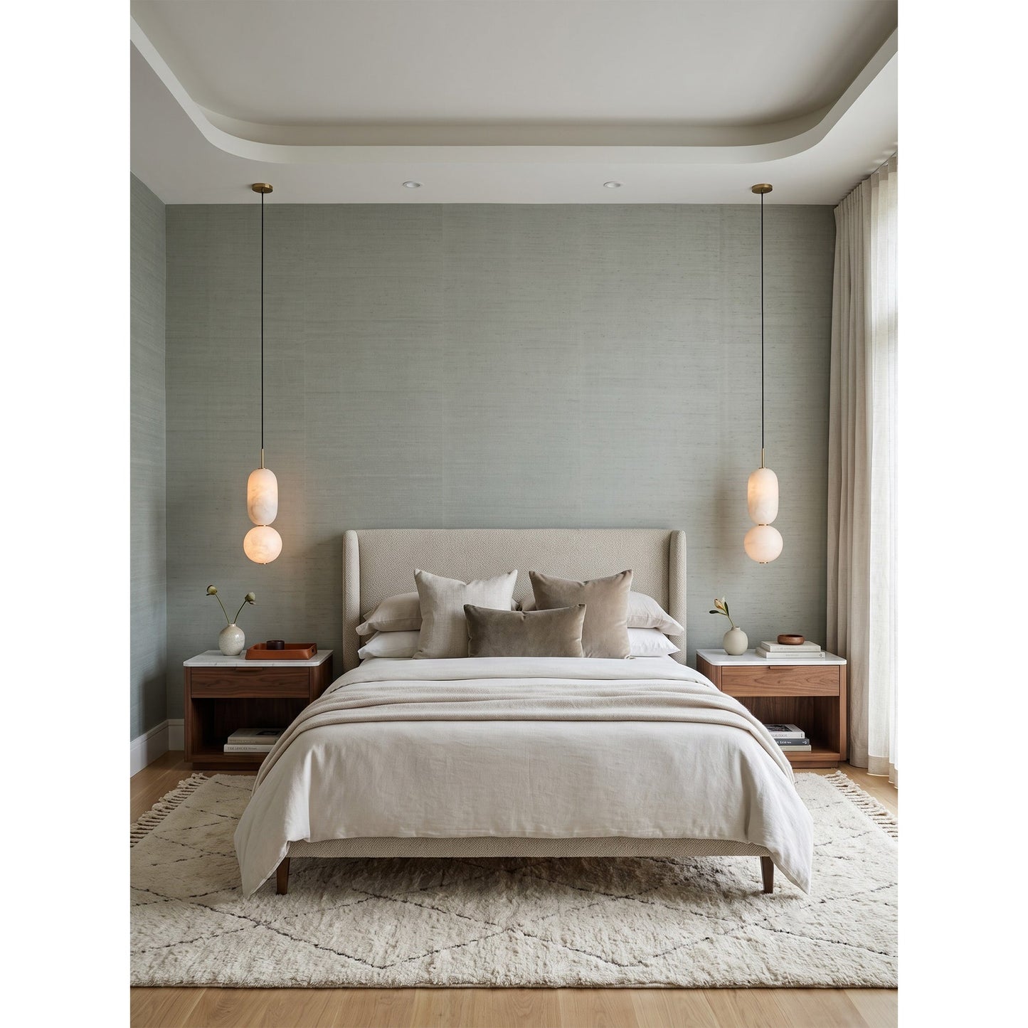 Cadaques Alabaster Pendant Lamp