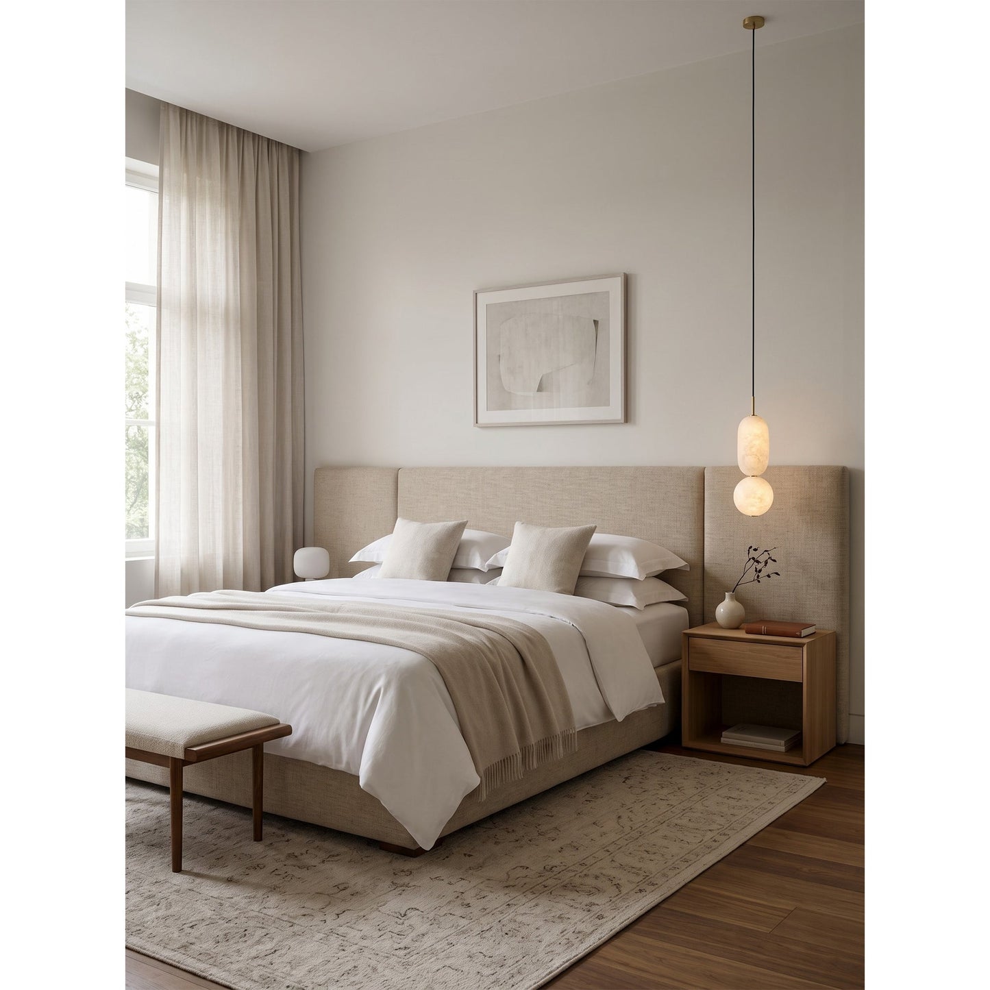 Cadaques Alabaster Pendant Lamp