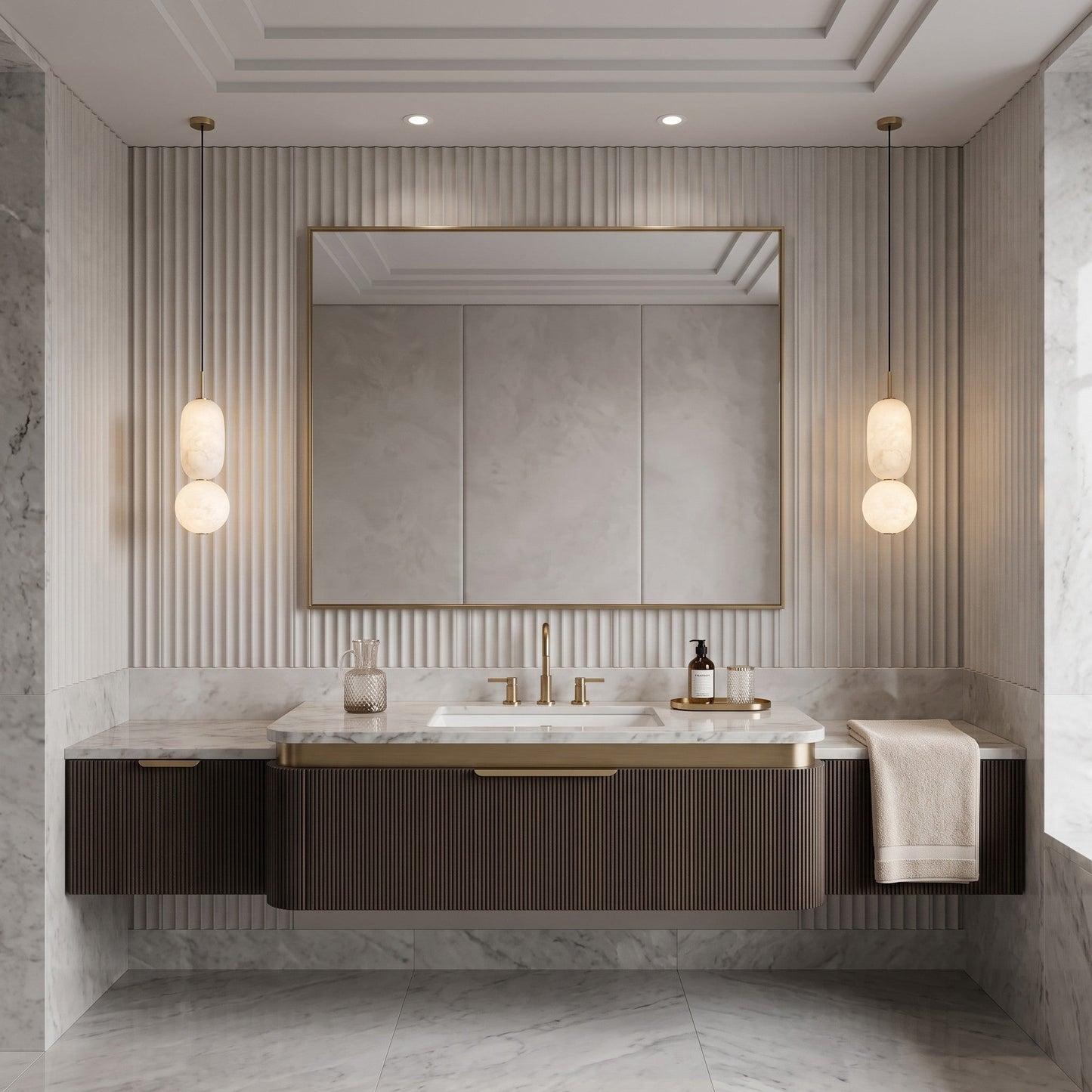 Cadaques Alabaster Pendant Lamp