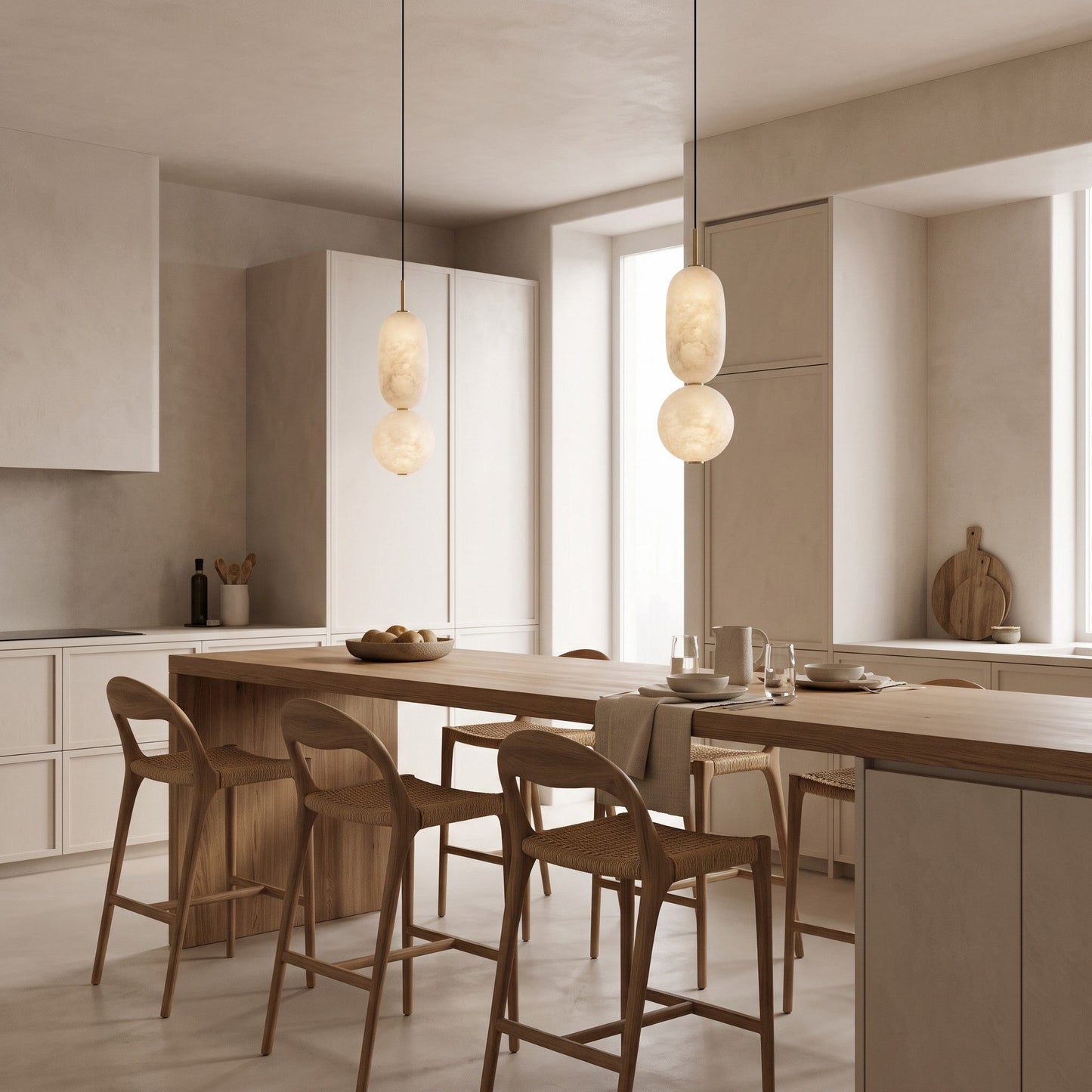 Cadaques Alabaster Pendant Lamp