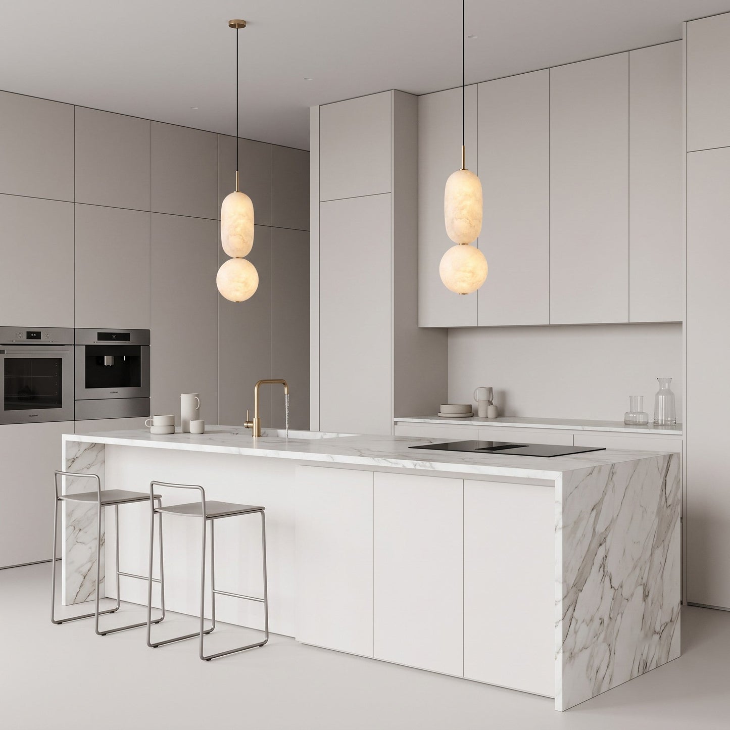 Cadaques Alabaster Pendant Lamp