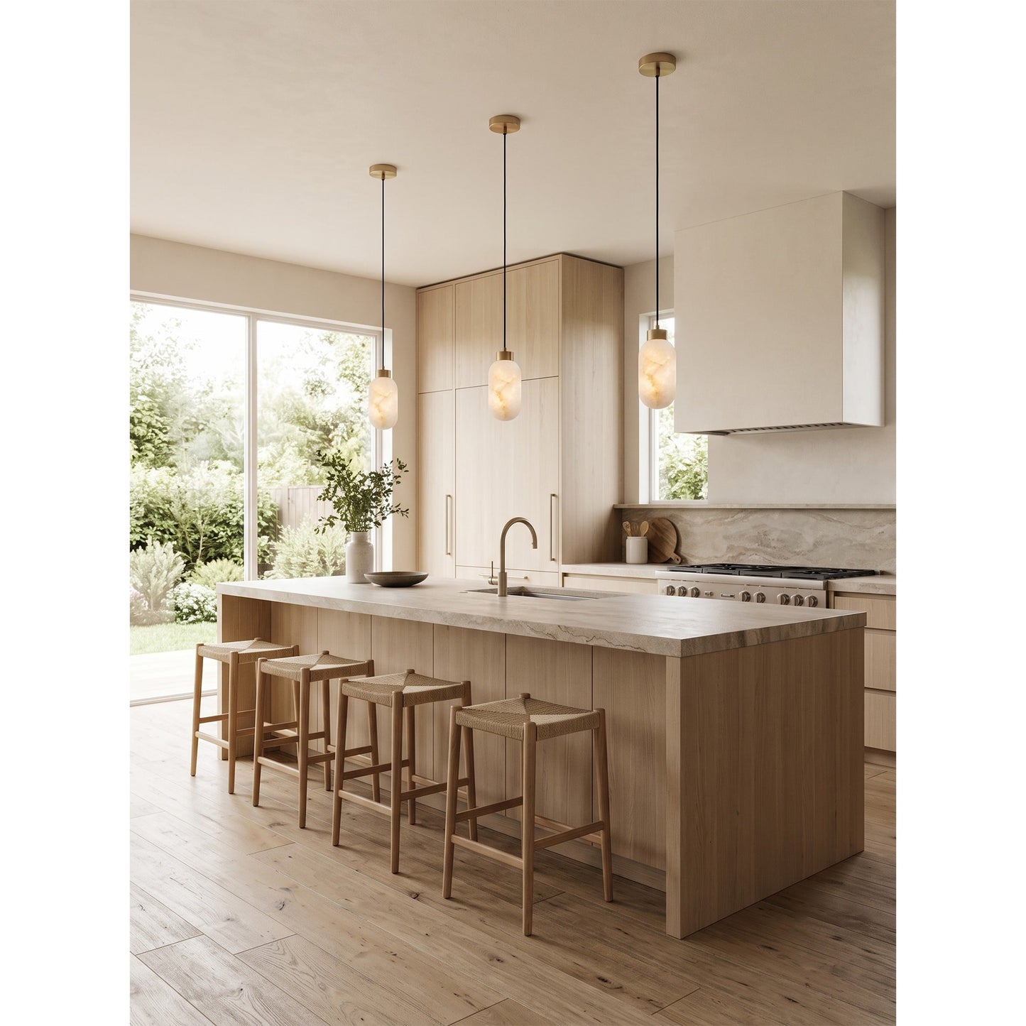 Veson Alabaster Pendant Lamp