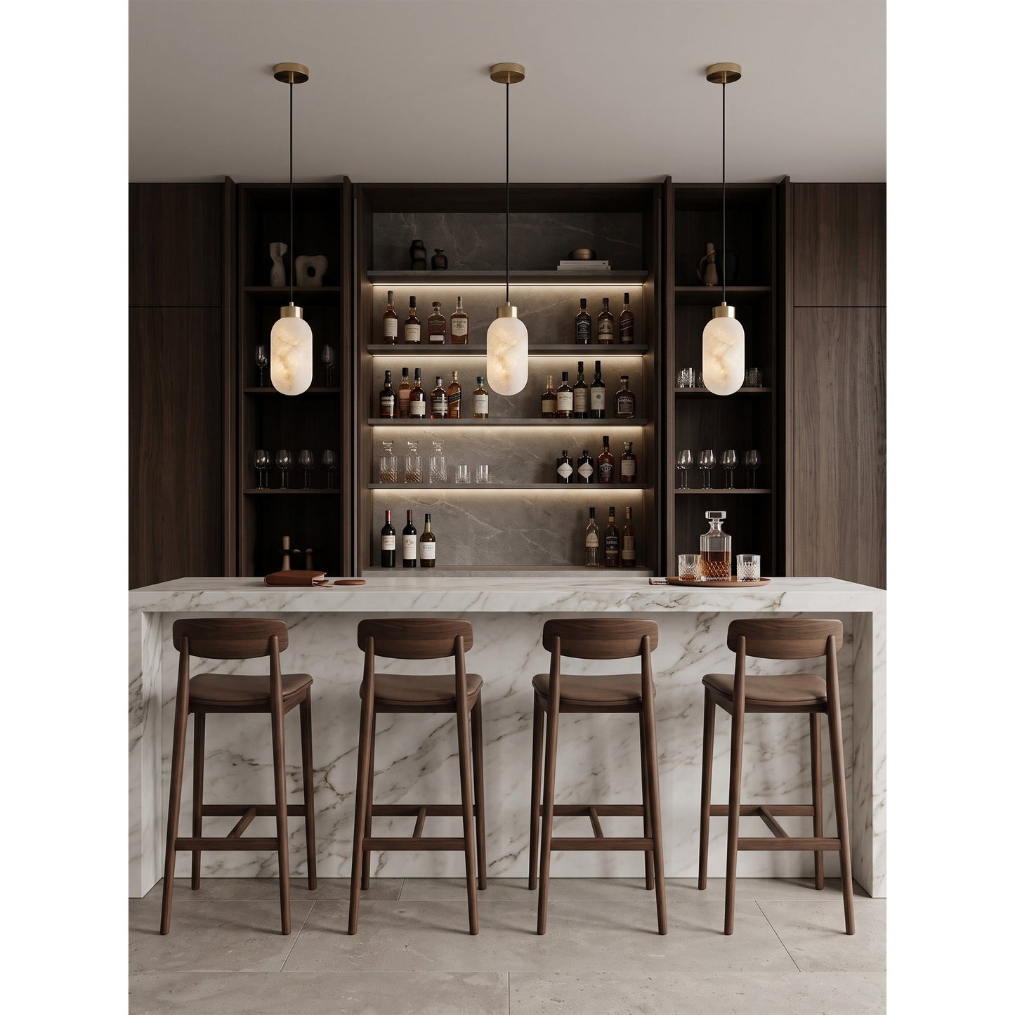 Veson Alabaster Pendant Lamp