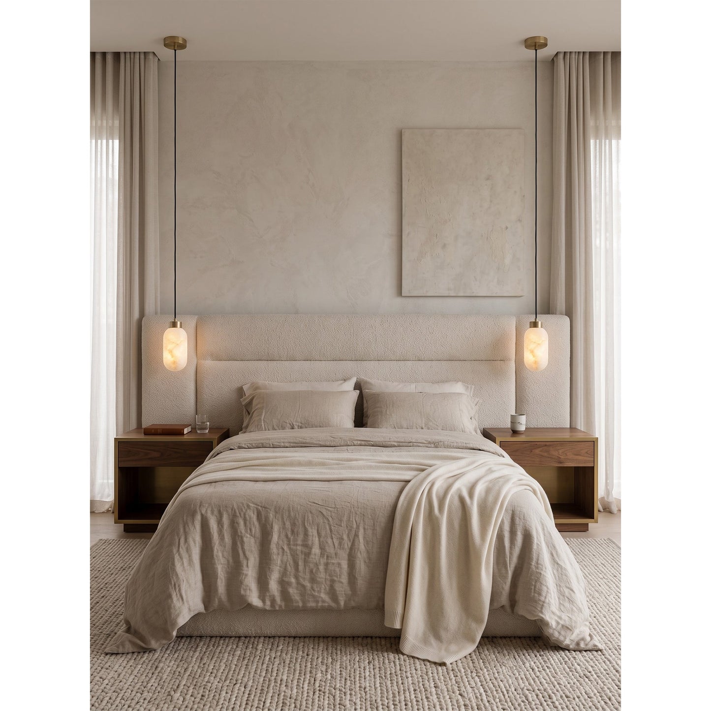Veson Alabaster Pendant Lamp