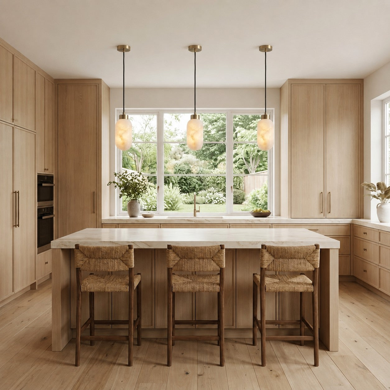 Veson Alabaster Pendant Lamp