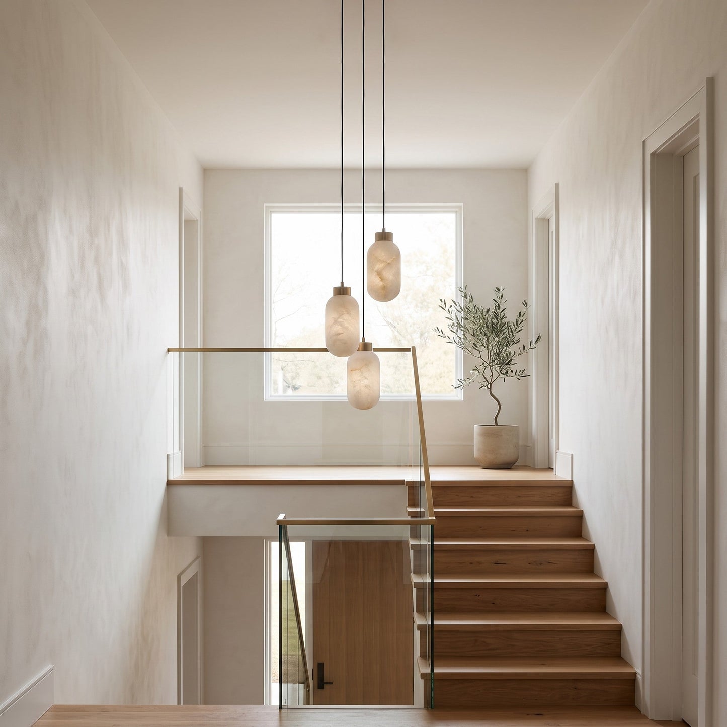 Veson Alabaster Pendant Lamp