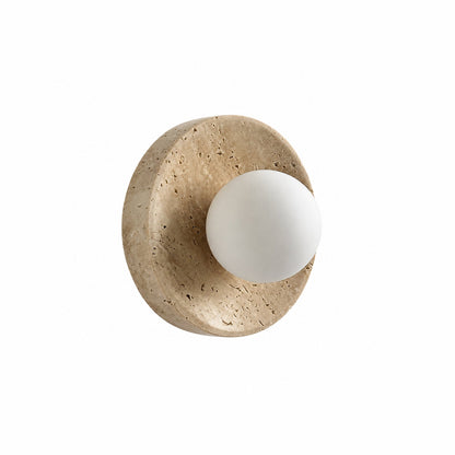 Zelan Travertine Wall Sconce