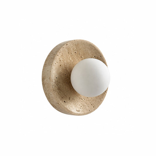 Zelan Travertine Wall Sconce