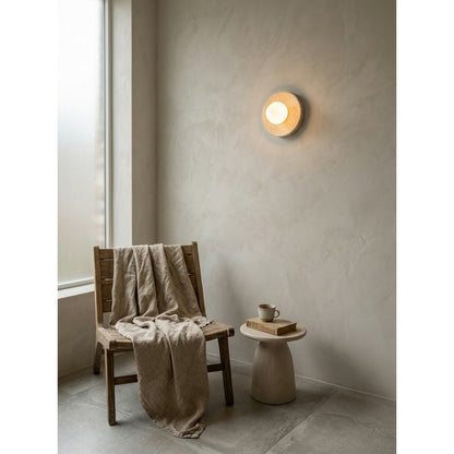 Zelan Travertine Wall Sconce
