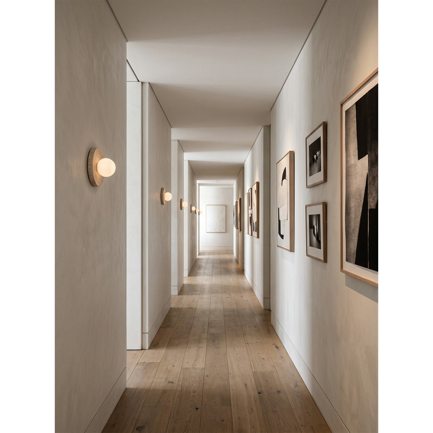 Zelan Travertine Wall Sconce