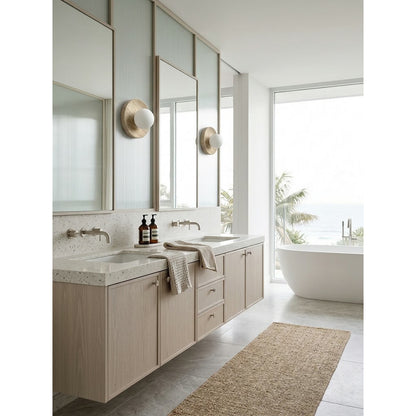 Zelan Travertine Wall Sconce
