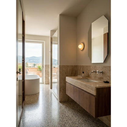 Zelan Travertine Wall Sconce