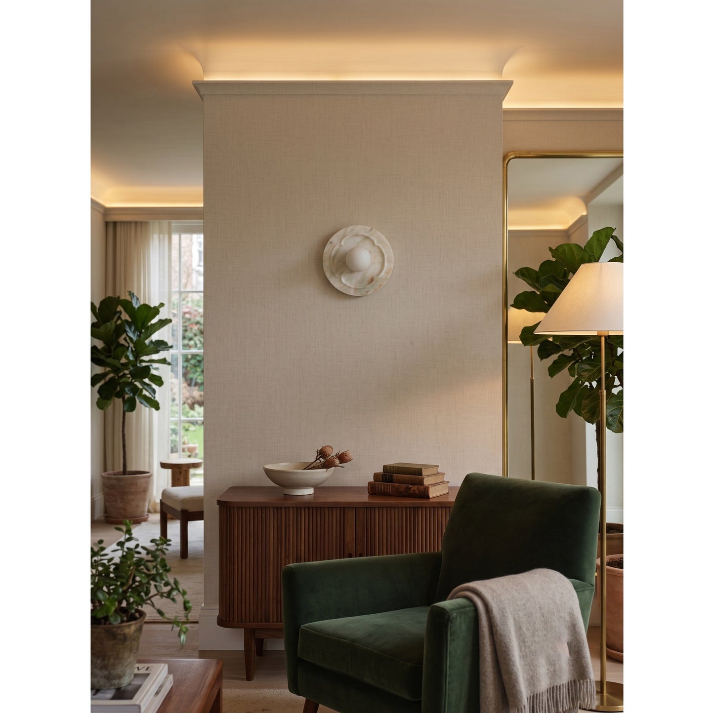 Belora Marble Wall Sconce