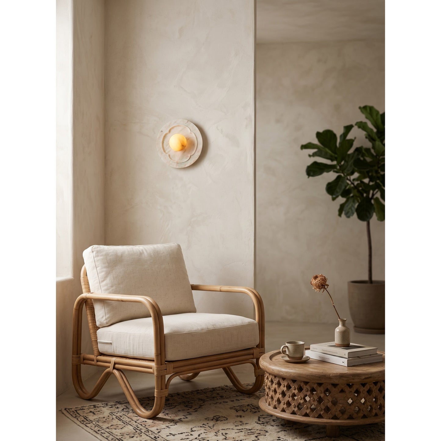 Belora Marble Wall Sconce