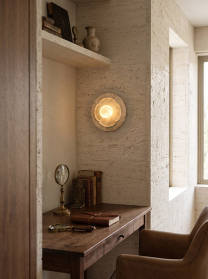 Belora Marble Wall Sconce