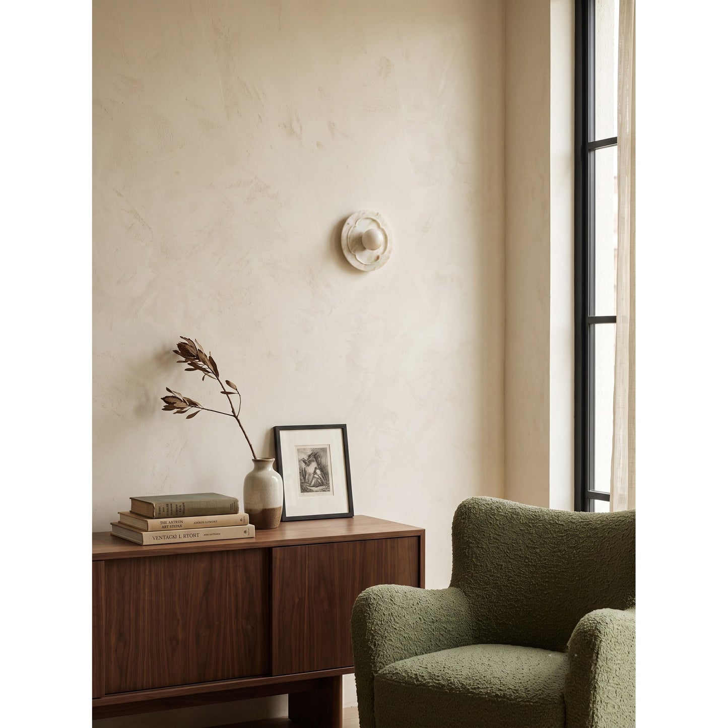 Belora Marble Wall Sconce