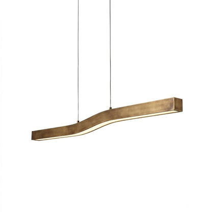 Solia Brass Linear Chandelier