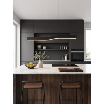 Solia Brass Linear Chandelier