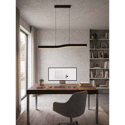 Solia Brass Linear Chandelier
