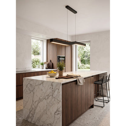 Solia Brass Linear Chandelier